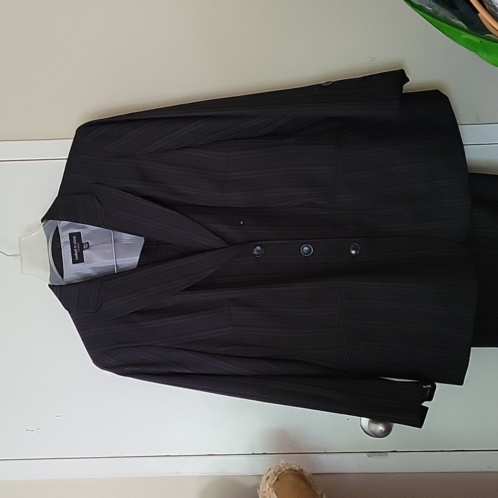 Black two piece suit
